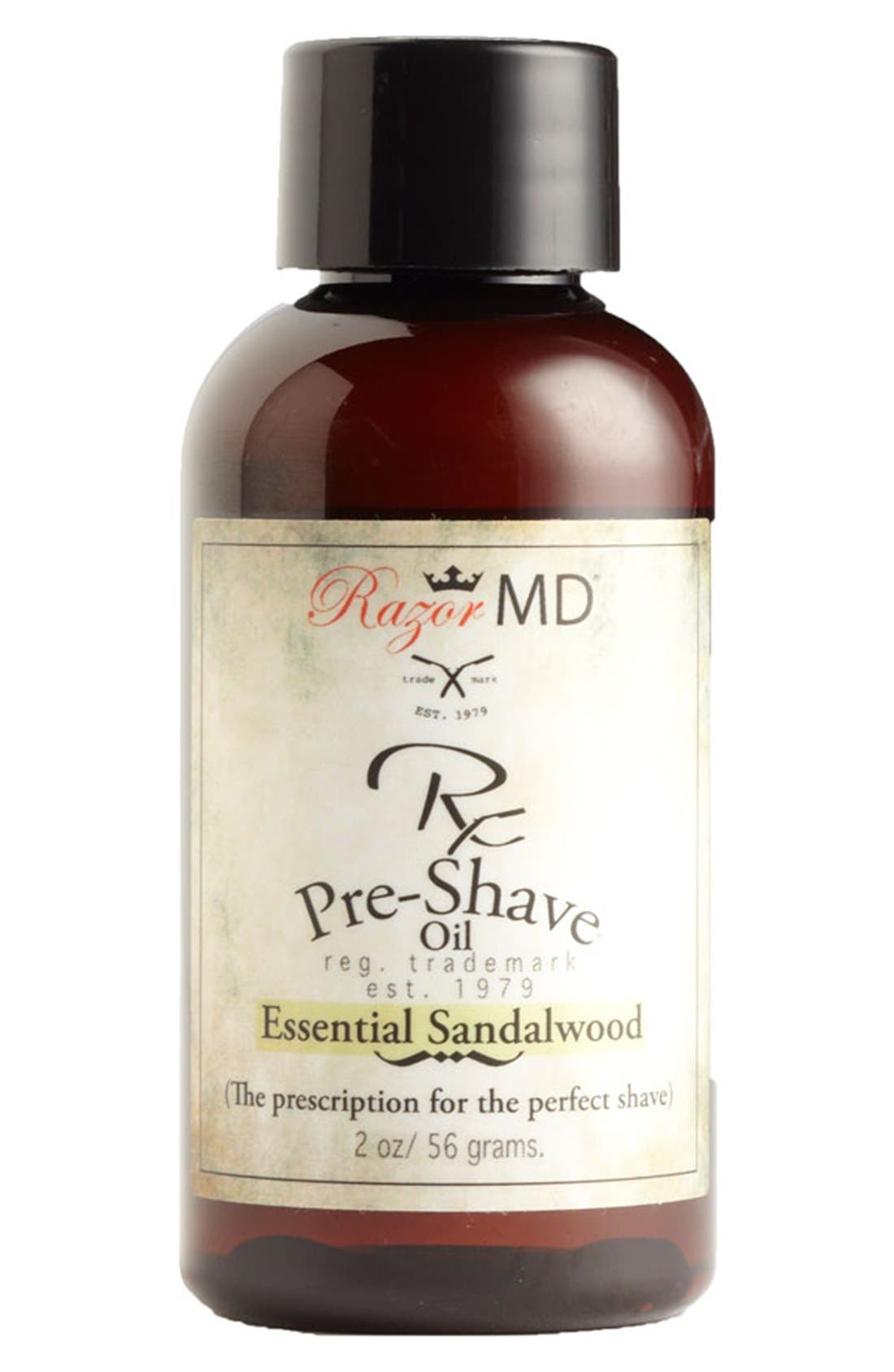 Razor MD® 'Essential Sandalwood' Rx PreShave Oil Nordstrom