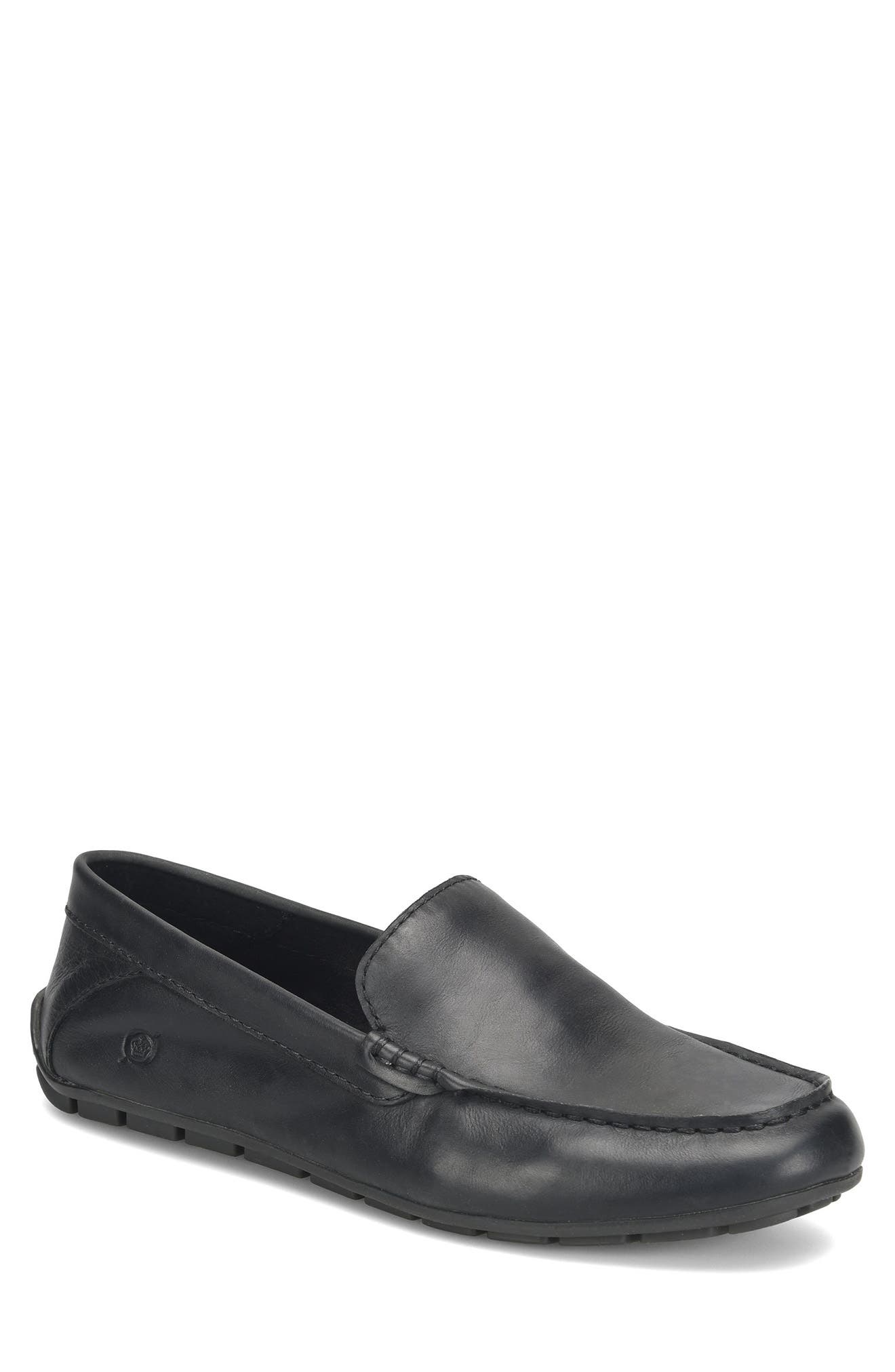 Born Liam Leather Loafer In Black F/g