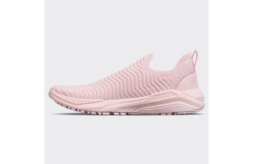 Shop Apl Athletic Propulsion Labs Techloom Traveler Slip-ons In Bleached Pink