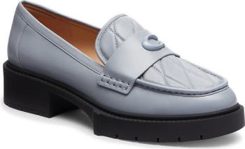 Leah Quilted Platform Loafer