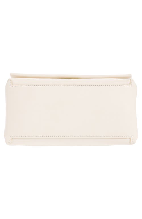 Marc Jacobs Large Dual Shoulder Bag In Smooth Leather In Cloud White
