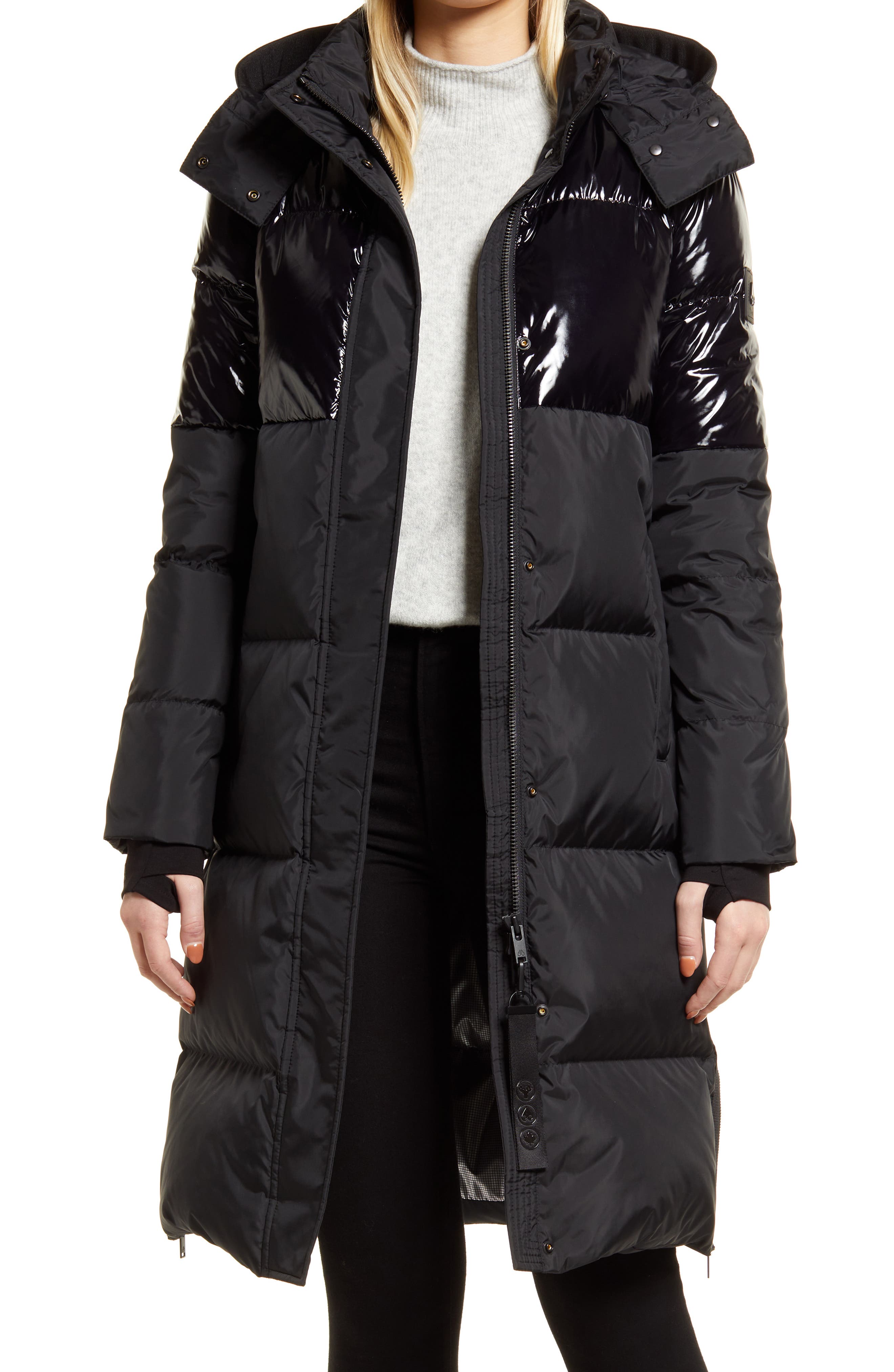 black moose knuckles parka