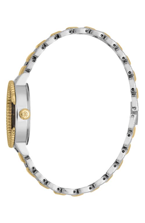 Roberto Cavalli Bracelet Watch, 30mm In Two Tone Silver And Gold