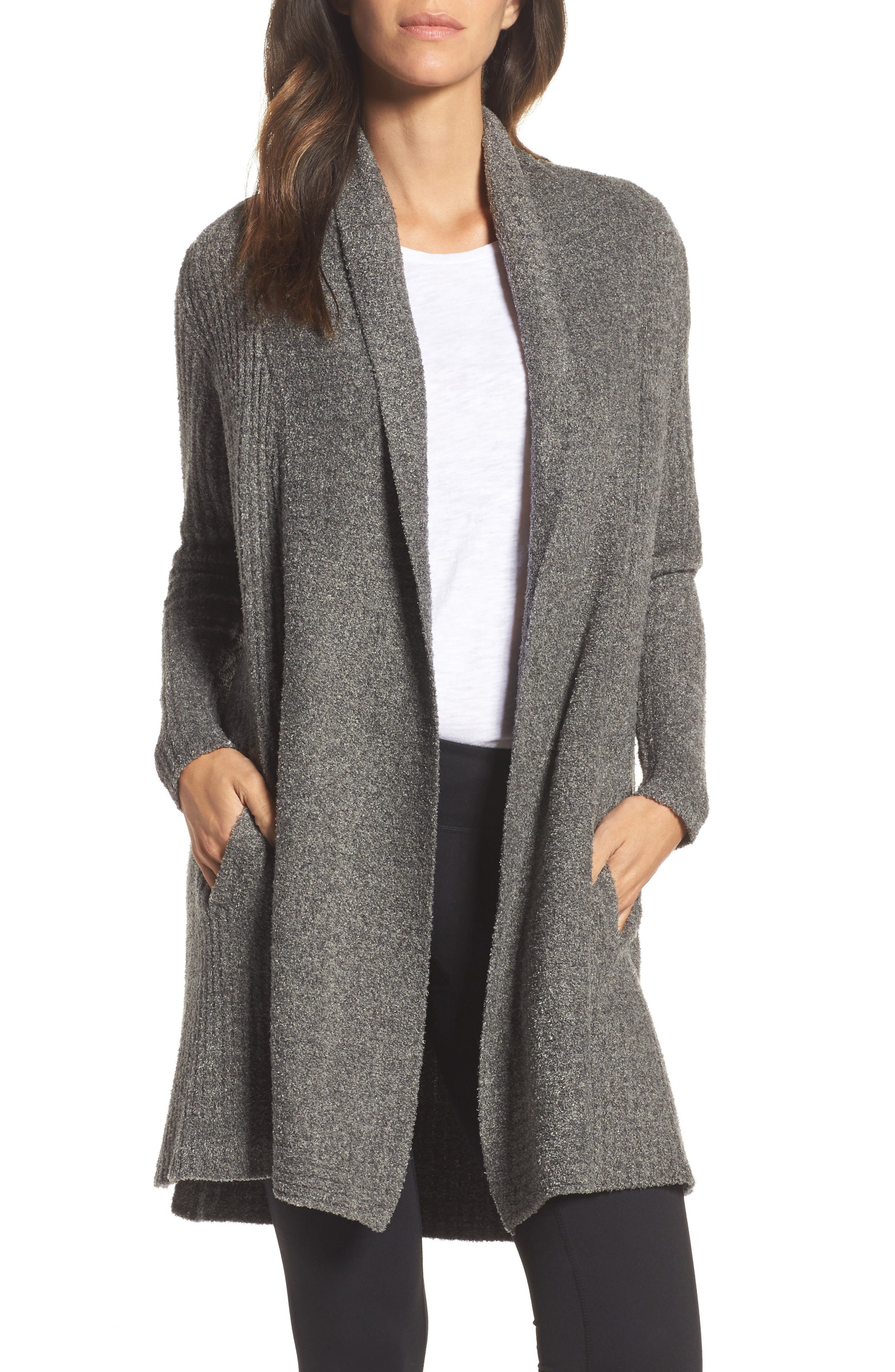 Barefoot Dreams Montecito Cardigan, Green