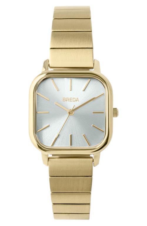 Shop Breda Esther Bracelet Watch, 26mm In Gold/gold/mist