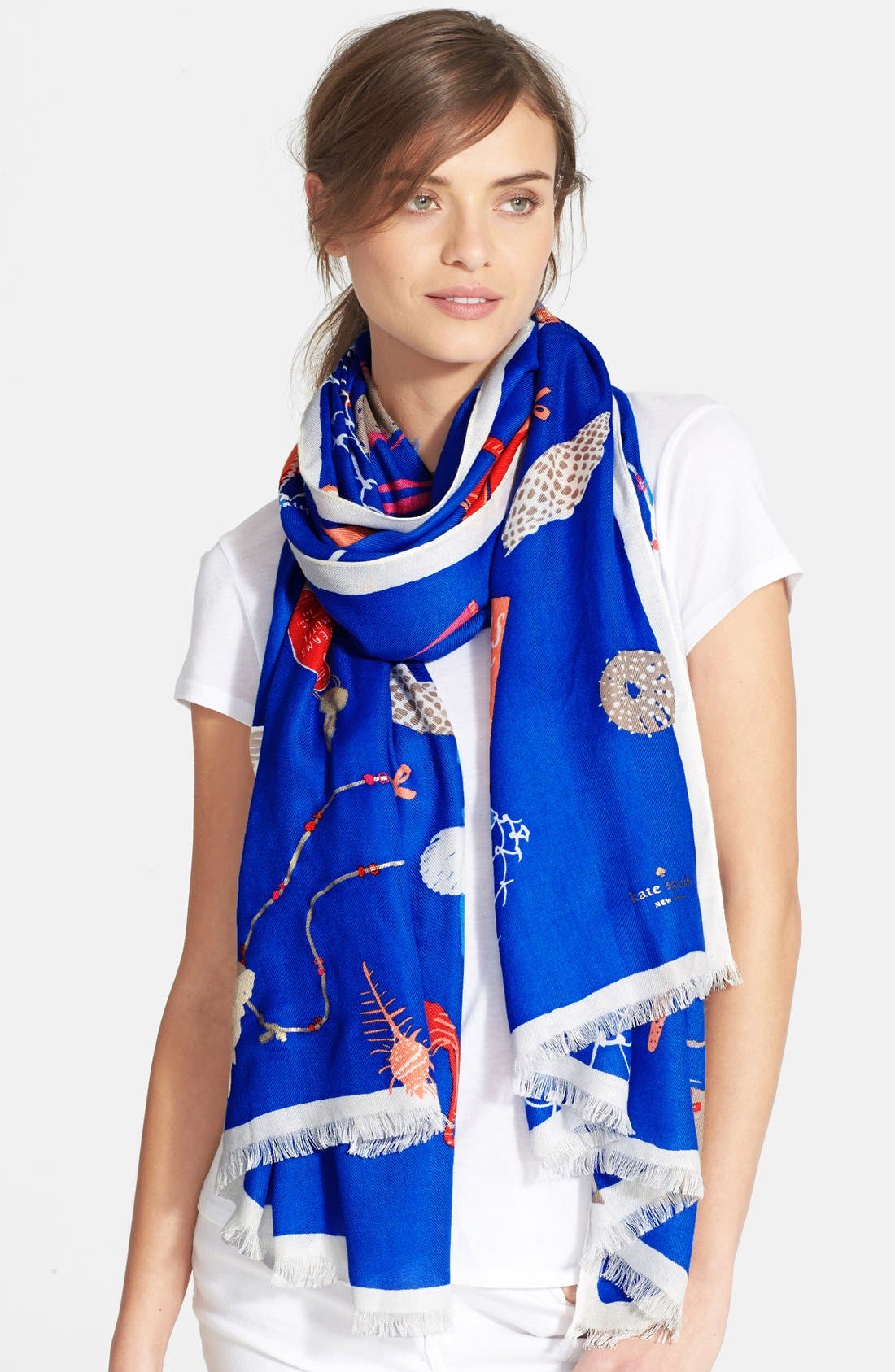 kate spade new york 'beach blanket' scarf Nordstrom