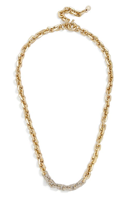 BaubleBar Lucy Chain Necklace in Gold