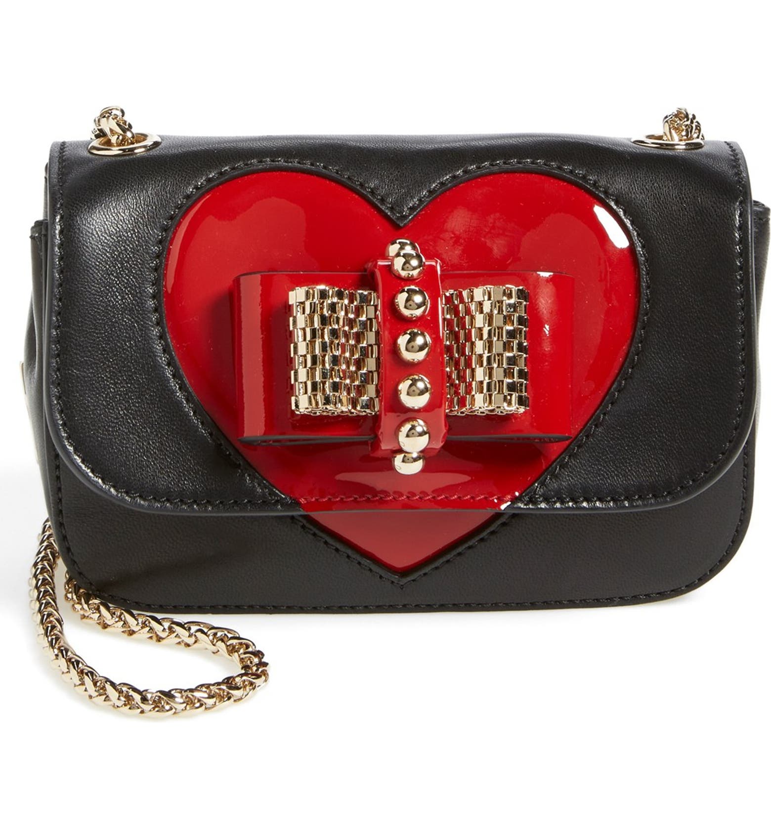 Christian Louboutin 'Sweety Charity - Valentine' Studded Calfskin ...