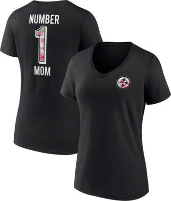 FANATICS Women's Fanatics Branded Navy New York Yankees Mother's Day V-Neck  T-Shirt