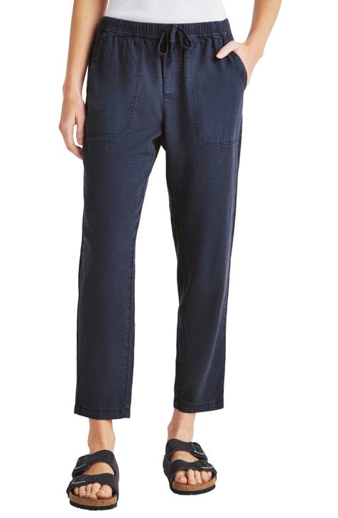 Women's Blue Straight-Leg Pants | Nordstrom