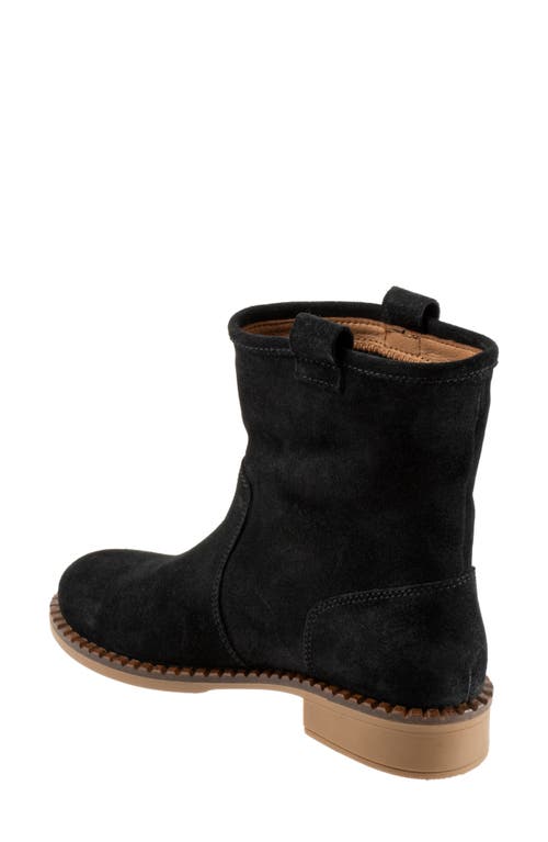 Bueno Olina Bootie In Black Suede