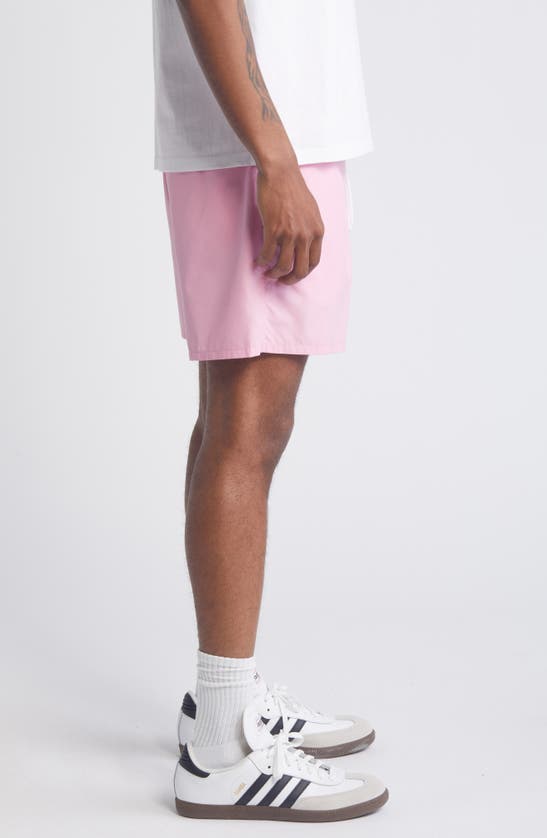 Shop Billionaire Boys Club Mercer Drawstring Shorts In Begonia Pink