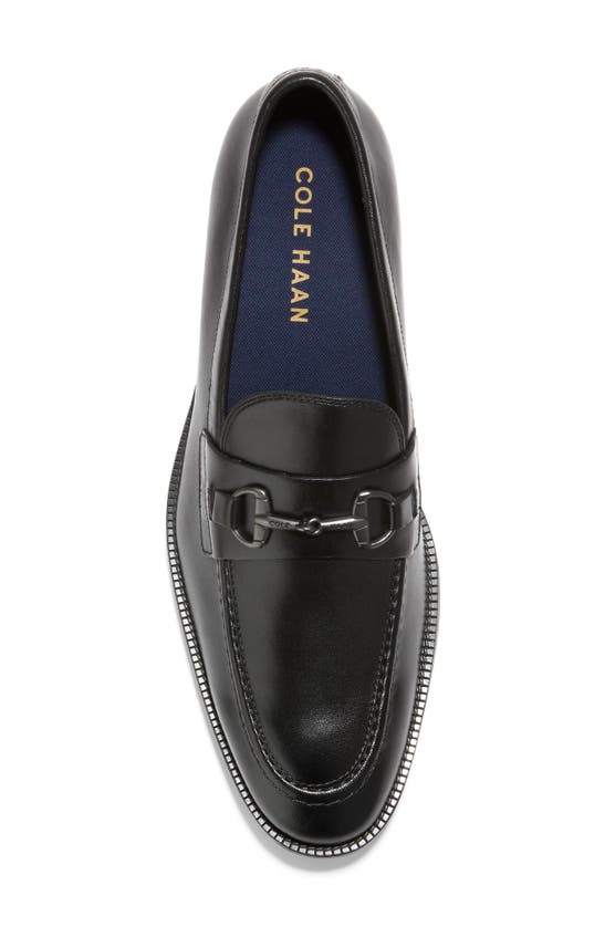 Cole Haan Men's Modern Essentials Leather Bit Loafer In Black