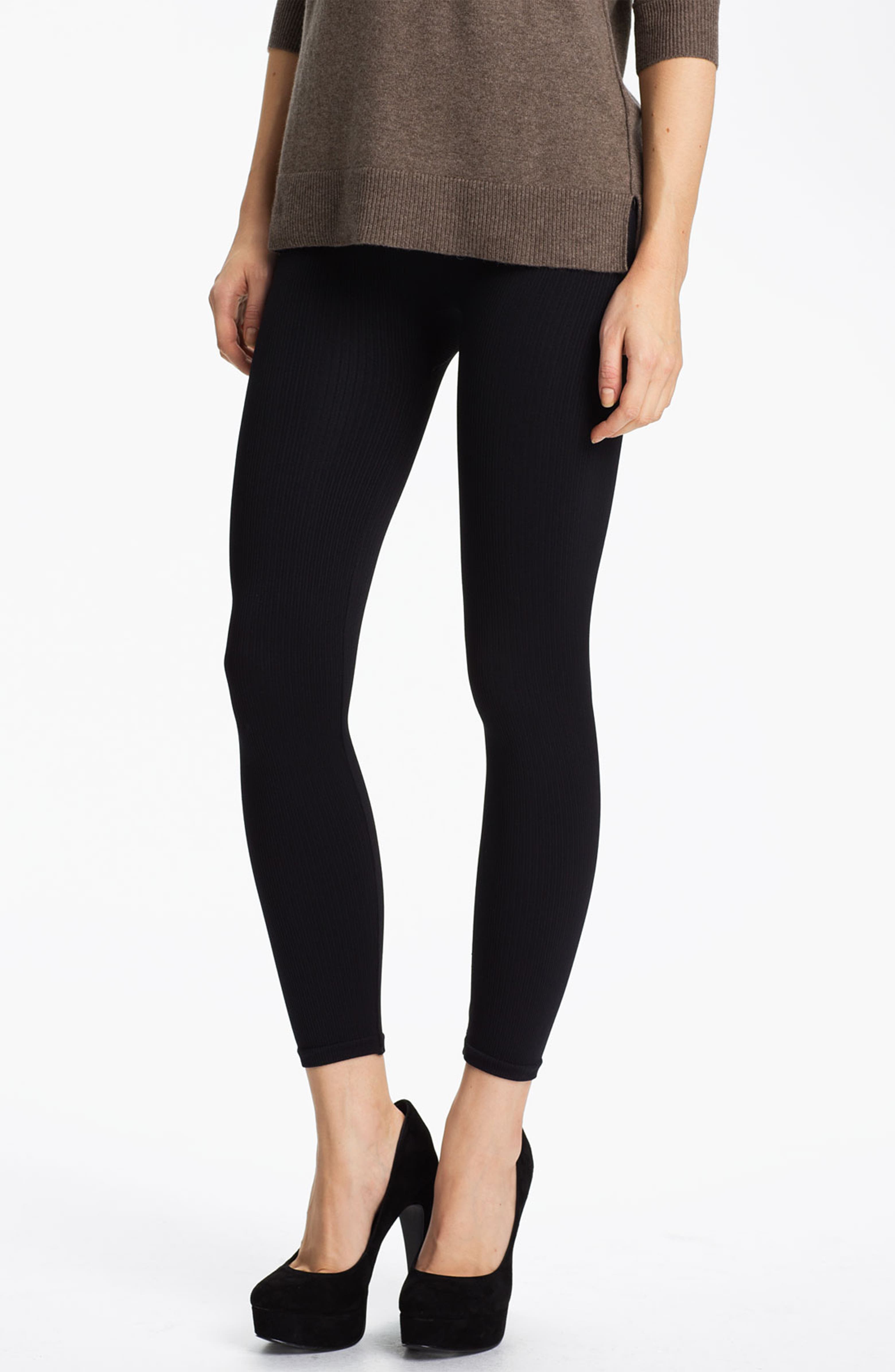 SPANX® 'Look at Me' Ribbed Leggings | Nordstrom