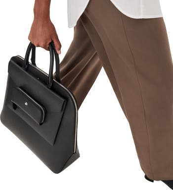 Shop Montblanc Sartorial Leather Bowling Bag