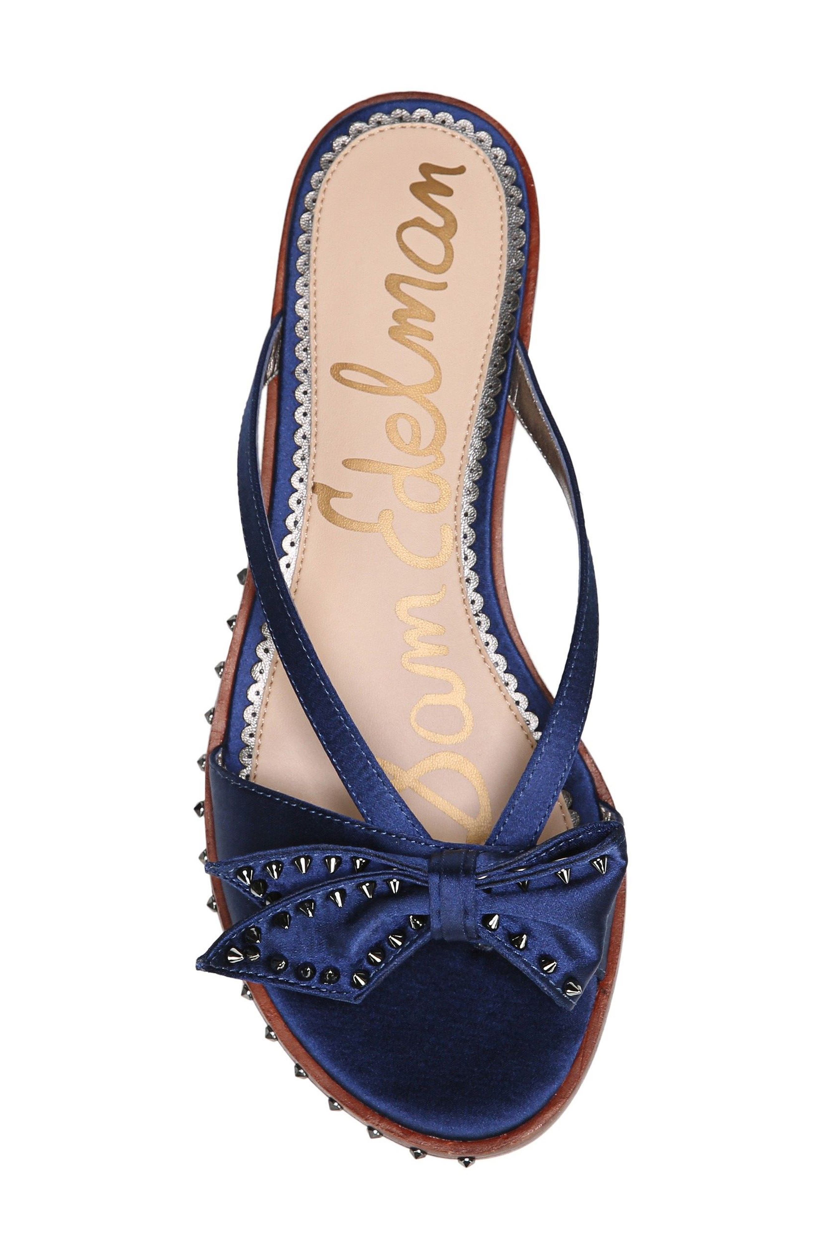 sam edelman dariel bow sandal black