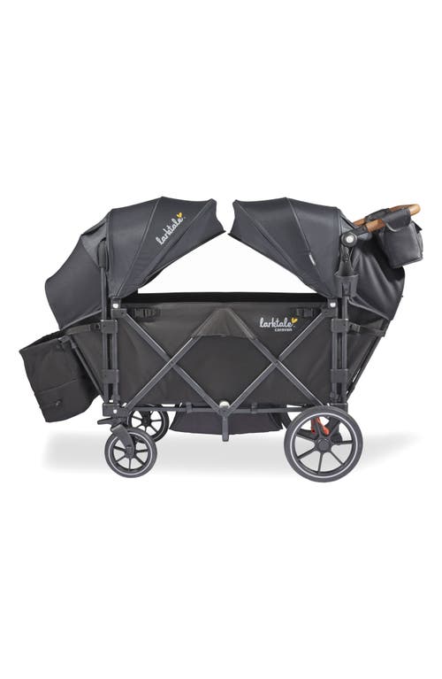 Larktale caravan Quad Stroller Wagon in Byron Black at Nordstrom