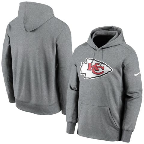 Kansas City Chiefs Primary Logo Raglan Quarter-Zip Pullover by