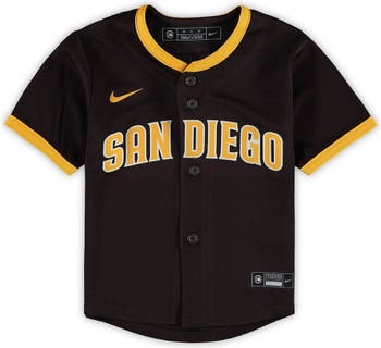 Nike Youth Nike Brown San Diego Padres Road Replica Team Jersey