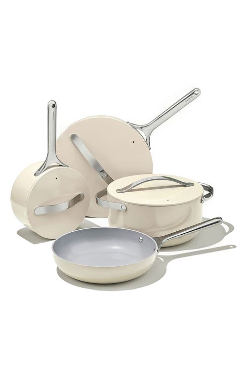 CARAWAY Non-Toxic Ceramic Non-Stick 7-Piece Cookware Set with Lid Storage in at Nordstrom