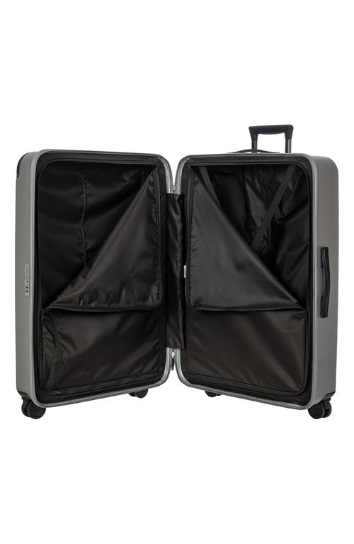 Bric's Amalfi 32" Spinner Suitcase In Silver/black