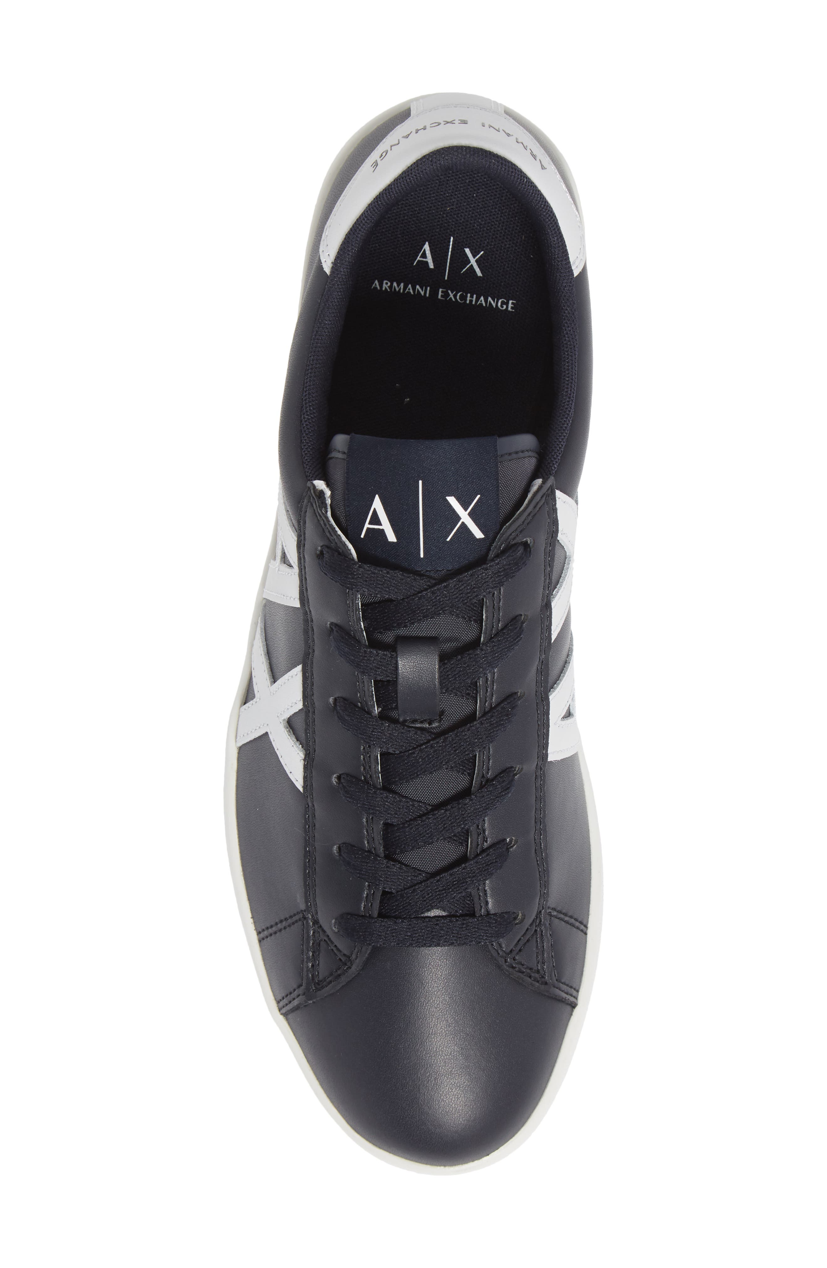 armani exchange clean cupsole
