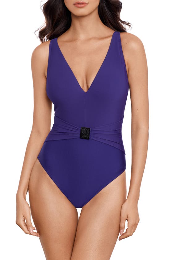 Shop Magicsuit ® Faith Glimmer Twins One-piece Swimsuit In Passion