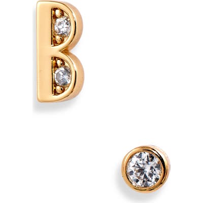 Kate Spade New York Initial Mismatched Stud Earrings