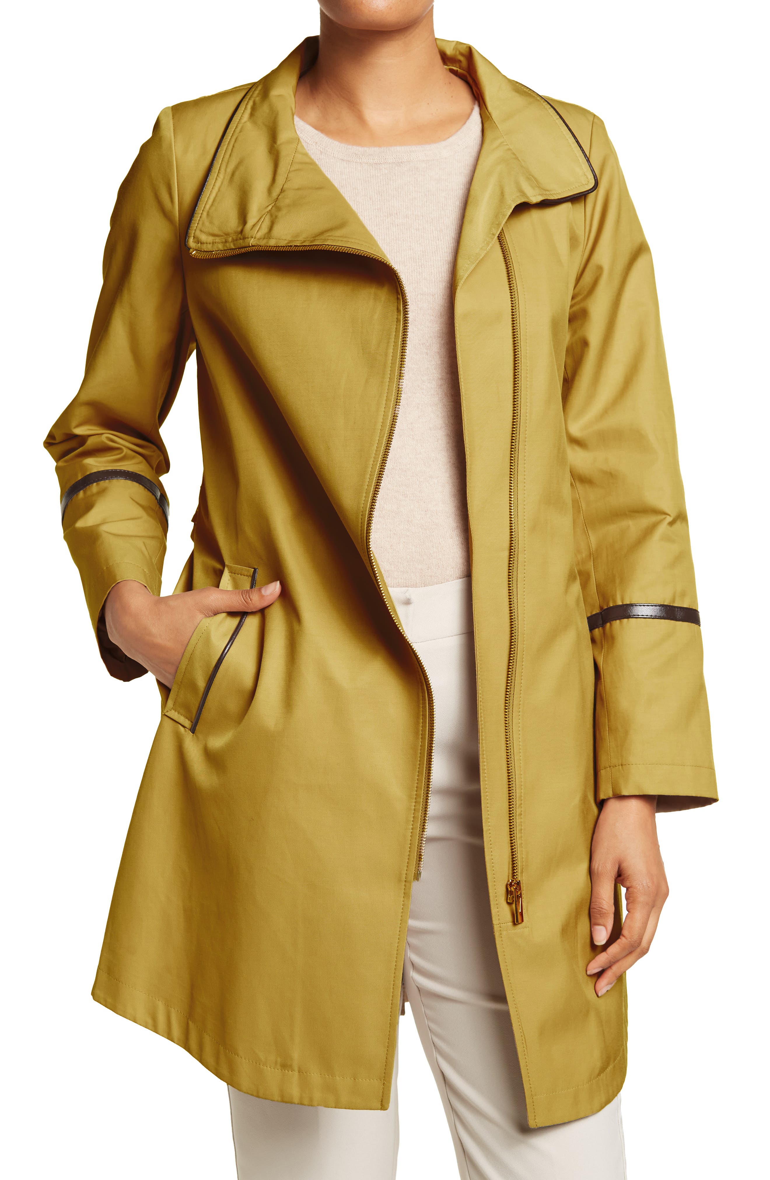beige raincoats