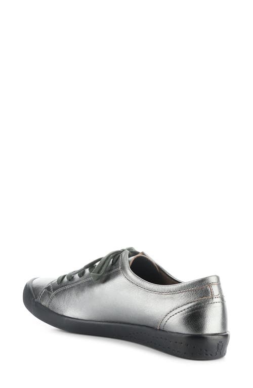 Softinos By Fly London Isla Sneaker In 644 Graphite Laminate