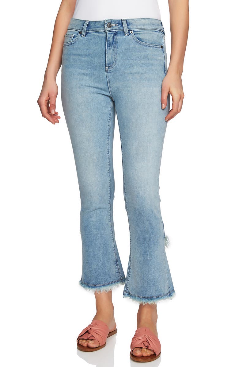 1.STATE Tulip Hem Skinny Jeans | Nordstrom