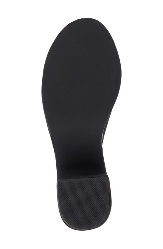 Shop Olivia Miller Crush Platform Slide Sandal In Black