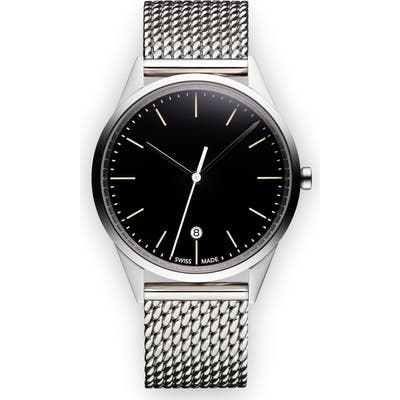 Uniform Wares C-Line Mesh Strap Watch,