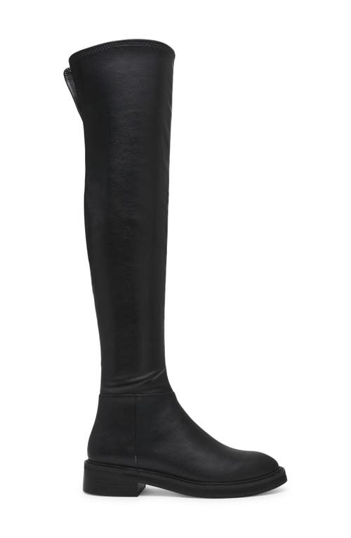 Shop Steve Madden Larz Over The Knee Boot In Black