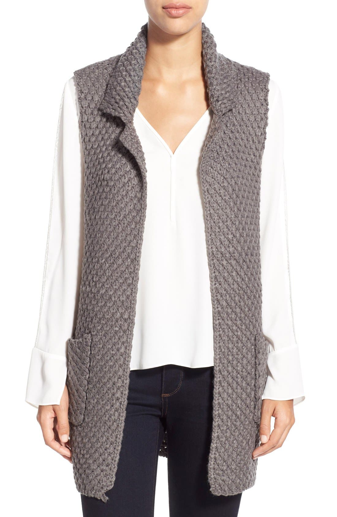 chunky sweater vest