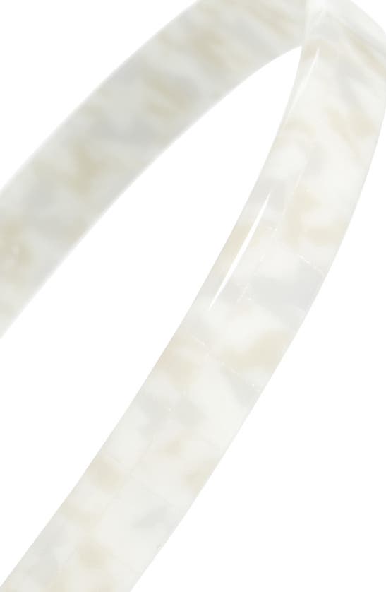 France Luxe Classic Ultra-comfort Headband In Coconut Milk
