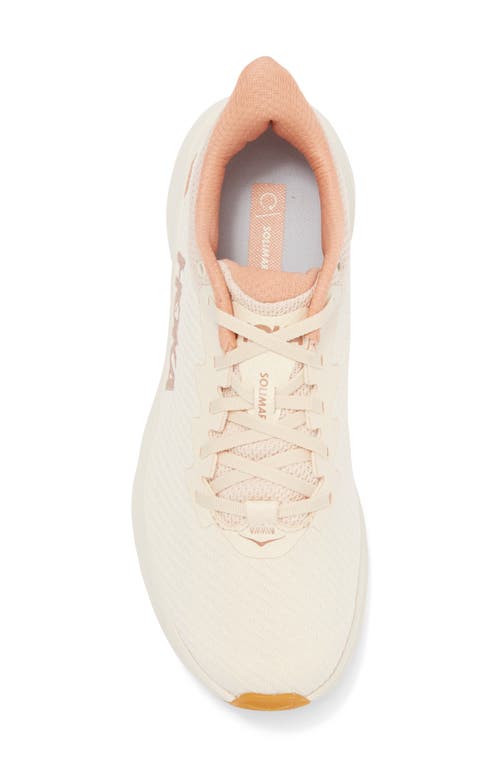Hoka Solimar Running Shoe In Vanilla/sandstone