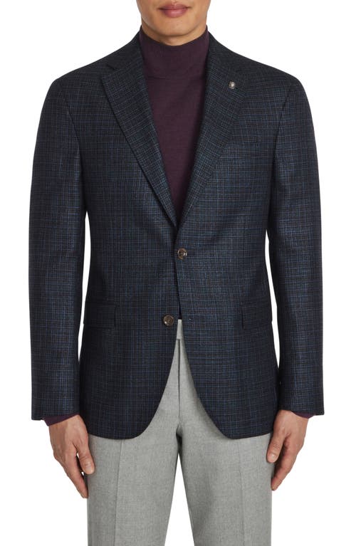 Midland Soft Constructed Wool Blend Sport Coat in Blue