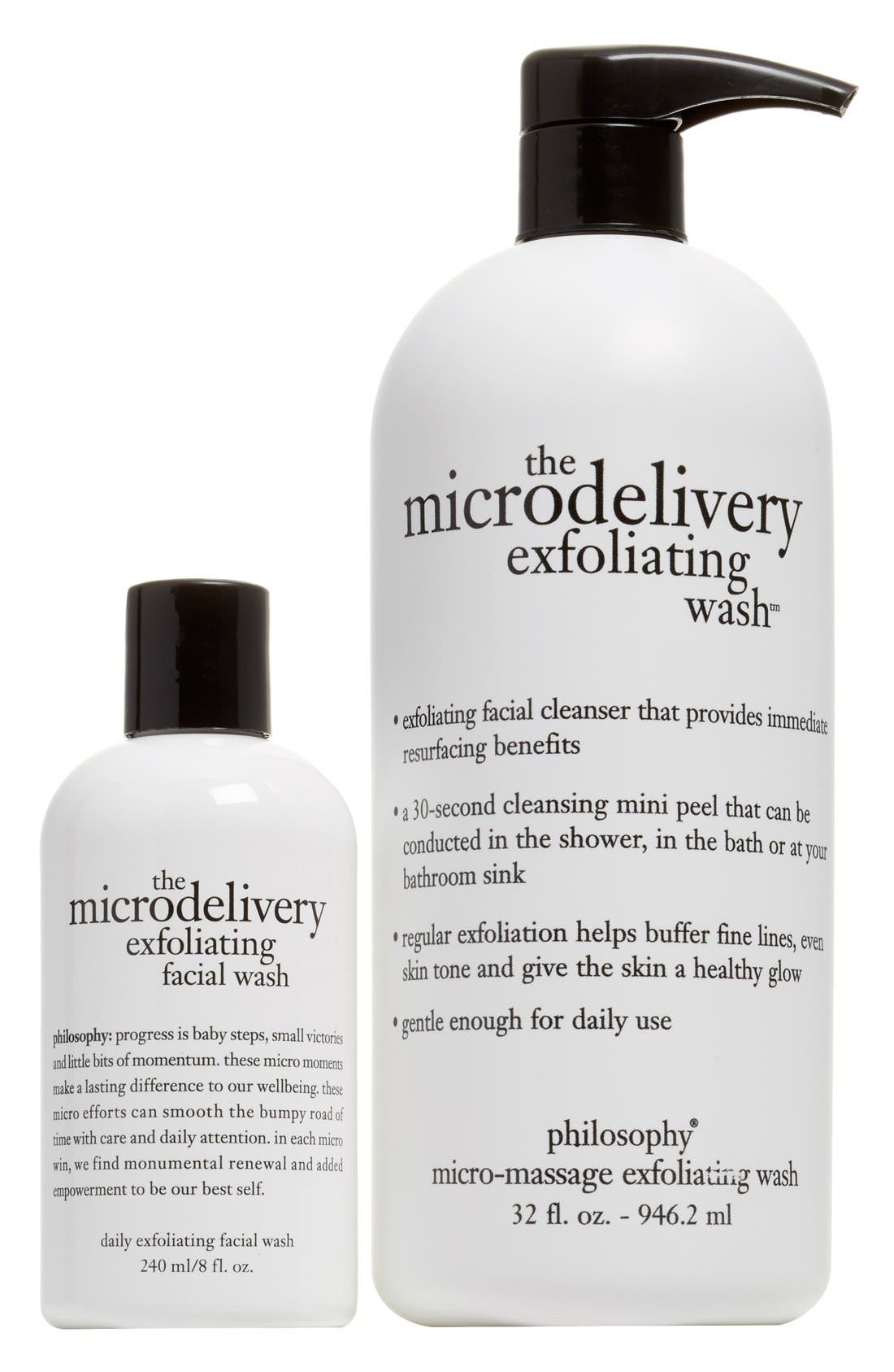 philosophy microdelivery exfoliating wash