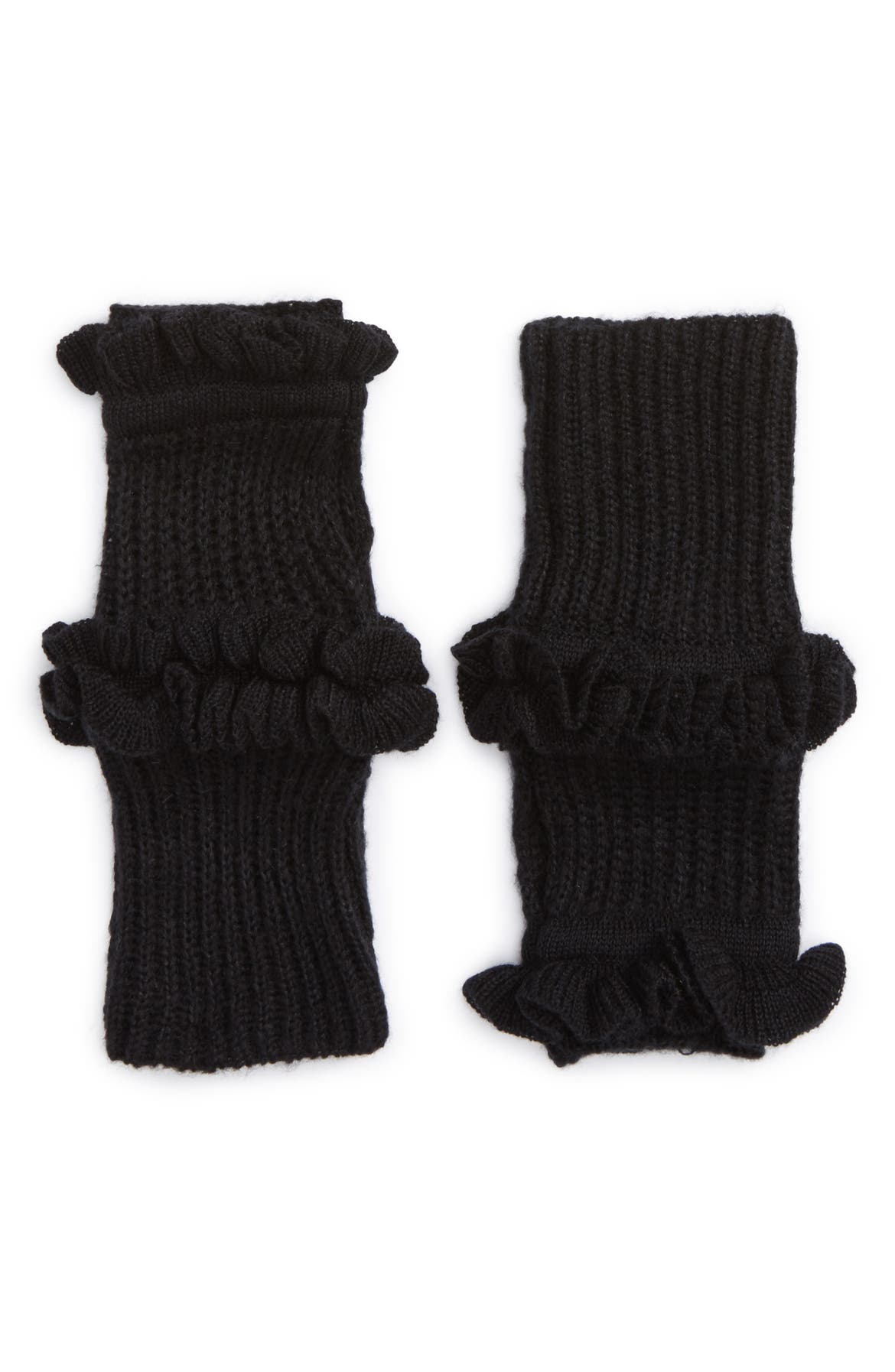Rebecca Minkoff Ruffle Fingerless Gloves | Nordstrom