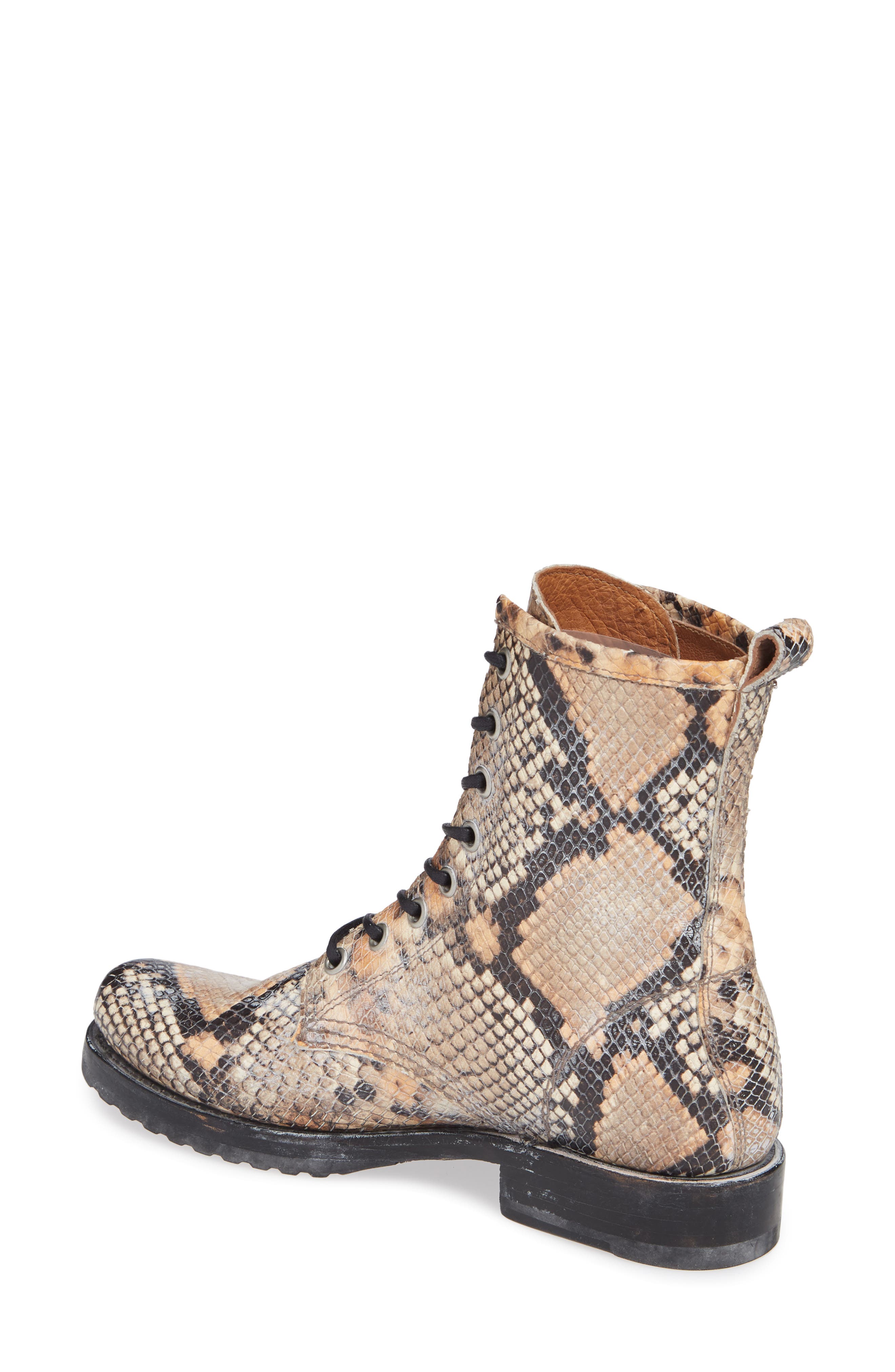 frye snakeskin boots