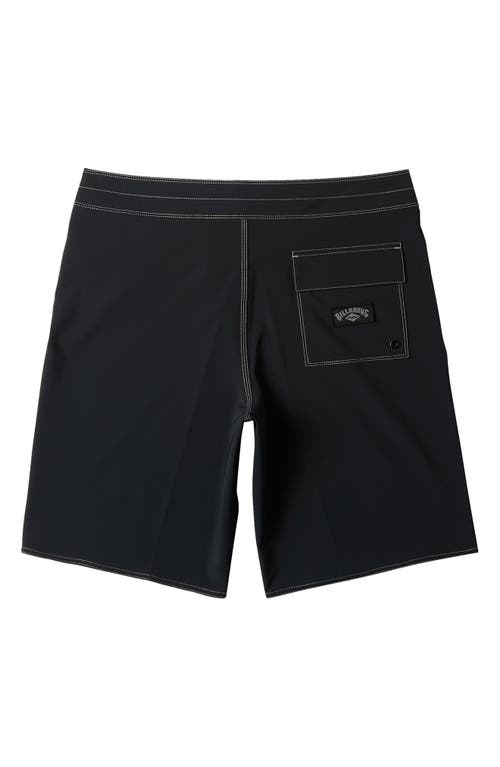 Shop Billabong Core Lord Pro Water Repellent Board Shorts In Black