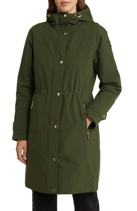 Water Resistant Quilted Coat