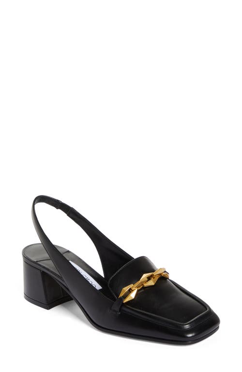 Shop Jimmy Choo Diamond Tilda Slingback Pump In Black