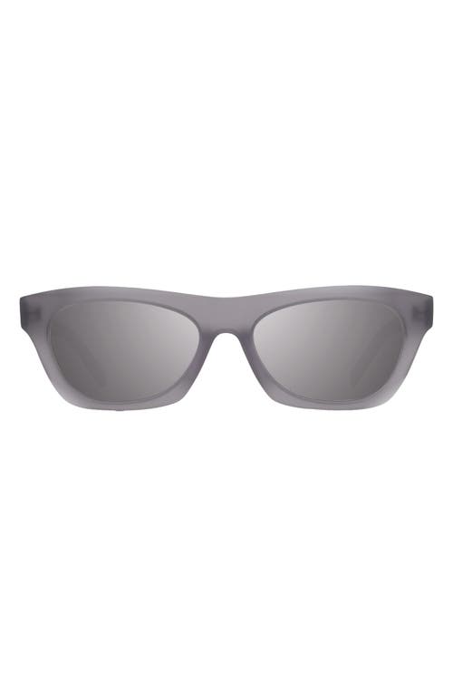 Givenchy Day 55mm Square Sunglasses in Grey /Smoke Mirror at Nordstrom