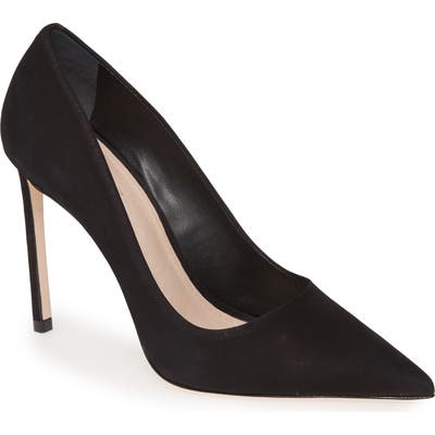Schutz Lou Pointy Toe Pump Women), Black