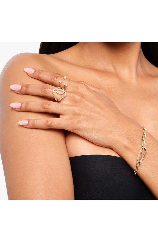 Shop Lana Illuminating Baguette Ring In White Gold