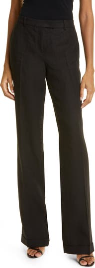 Carolyn Linen Straight Leg Pants