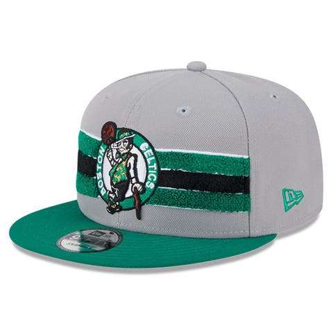 Men's Miami Heat New Era Gray The Golfer Corduroy 9FIFTY Snapback Hat