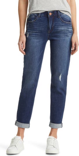 Wit & Wisdom 'Ab'Solution Distressed Girlfriend Jeans | Nordstrom